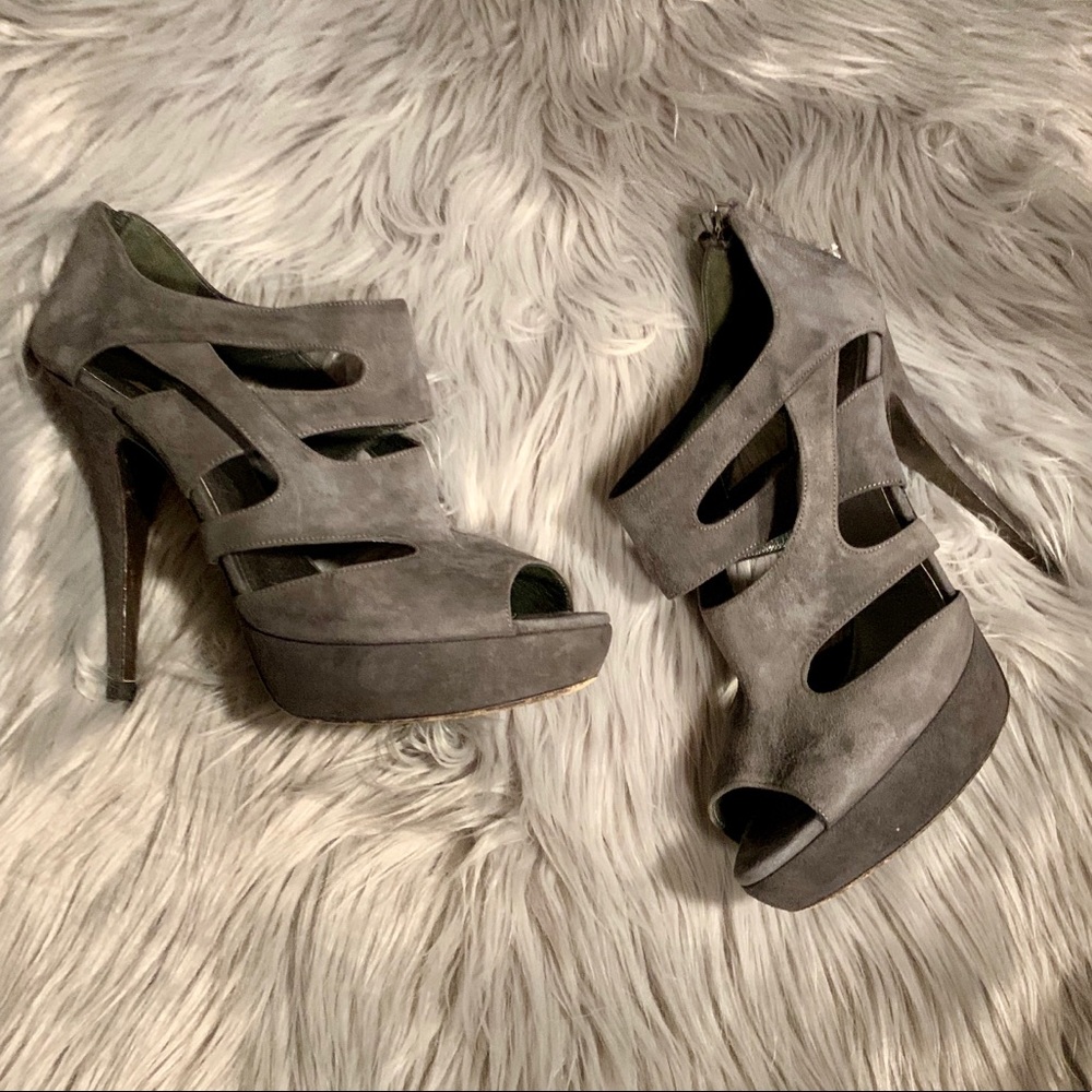 Míu Miu Caged platforms